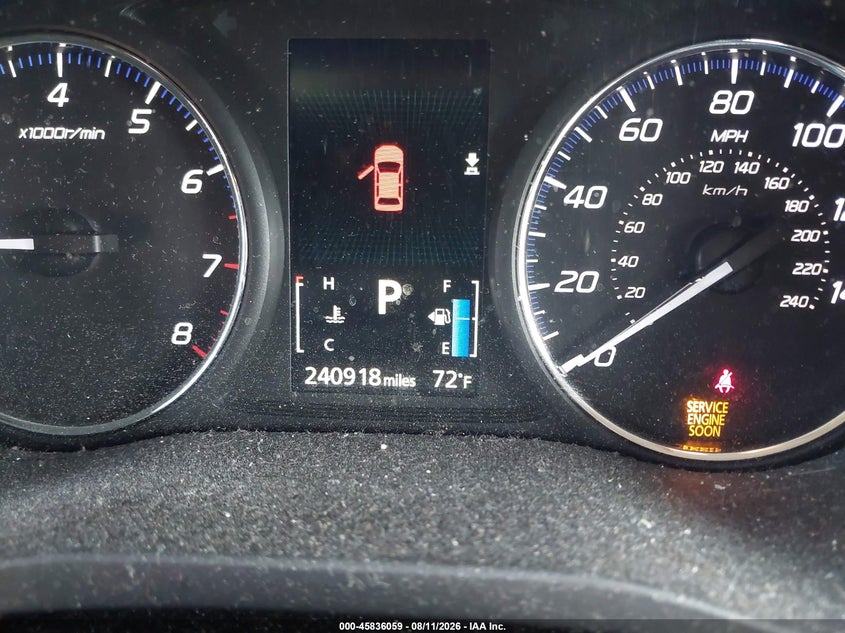 2016 Mitsubishi Outlander VIN JA4AD3A3XGZ001739 IAAI salvage auction — NORMAL WEAR, Salvage Title, sold $600 on 2026-08-23 (photo 7)