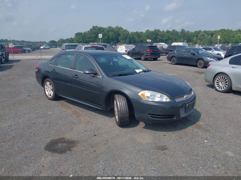 2016 Chevrolet Impala VIN 2G1WB5E33G1132956 IAAI salvage auction — NORMAL WEAR, Salvage Title, sold $525 on 2026-08-23 (photo 1)