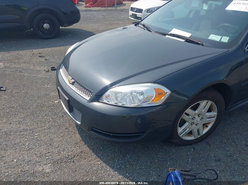 2016 Chevrolet Impala VIN 2G1WB5E33G1132956 IAAI salvage auction — NORMAL WEAR, Salvage Title, sold $525 on 2026-08-23 (photo 6)