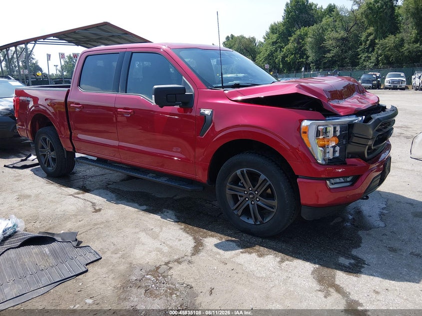2022 Ford F-150 VIN 1FTFW1E81NKD76134 — IAAI salvage auction photo