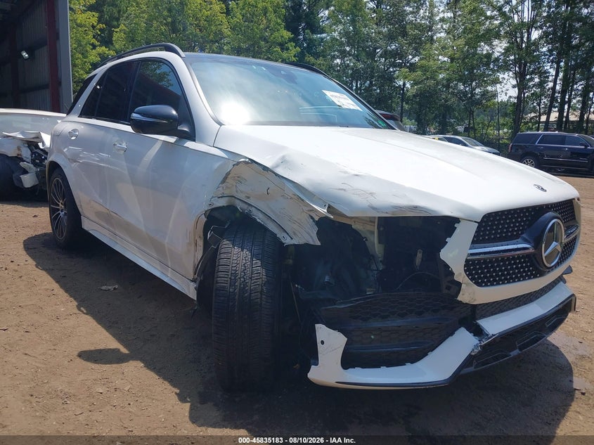 2020 Mercedes-benz Gle VIN 4JGFB4KB6LA215046 IAAI salvage auction — RIGHT FRONT, Wait Title, sold $18,000 on 2026-08-28 (photo 6)