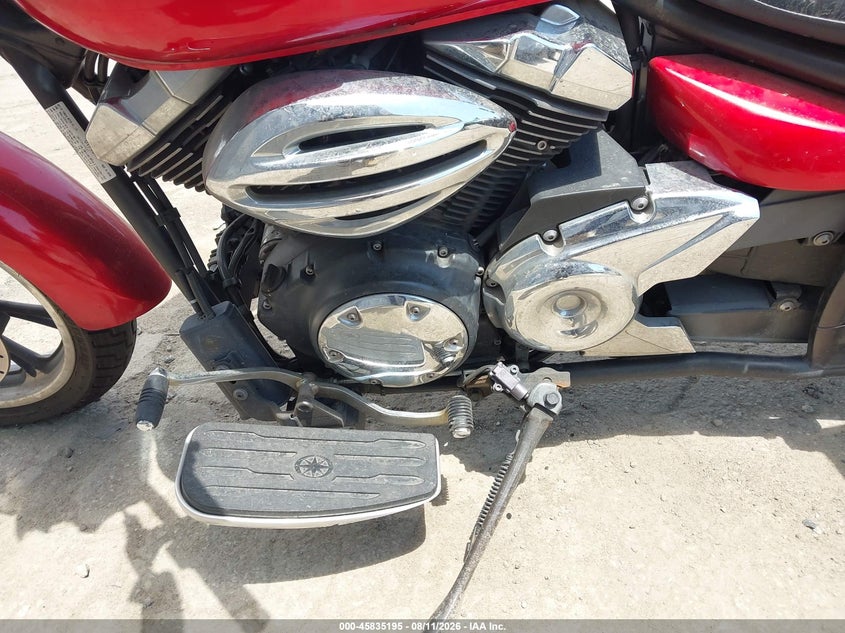 2010 Yamaha Xvs950 VIN JYAVN01Y1AA001077 IAAI salvage auction — RIGHT SIDE, Salvage (California), sold $900 on 2026-09-30 (photo 9)