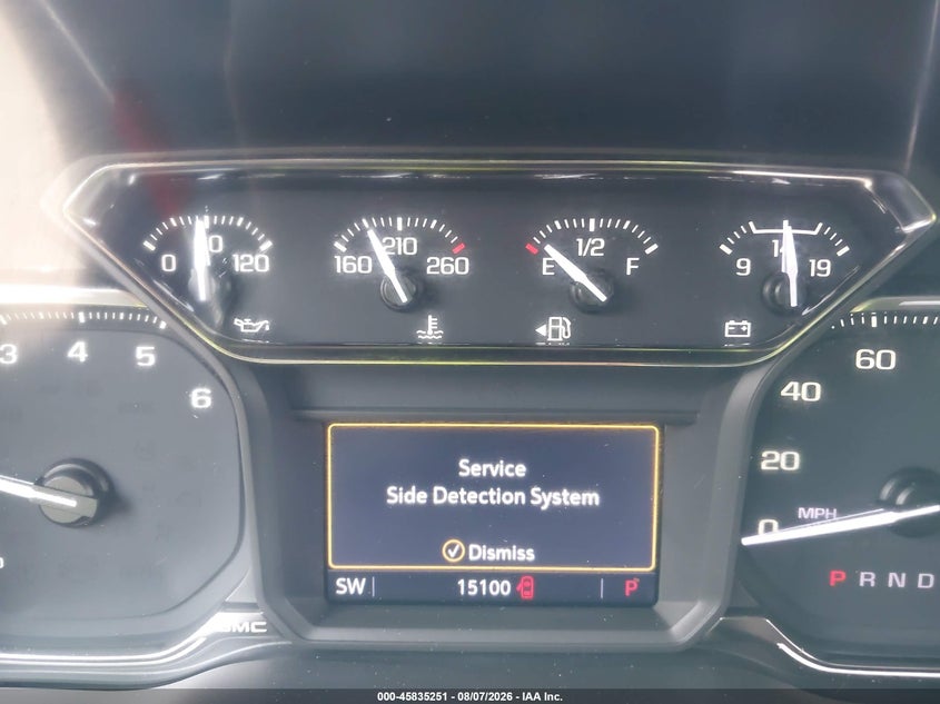 2022 Gmc SIERRA VIN 3GTP8DED0NG128817 IAAI salvage auction — THEFT, Salvage Title, sold $27,500 on 2026-08-31 (photo 7)