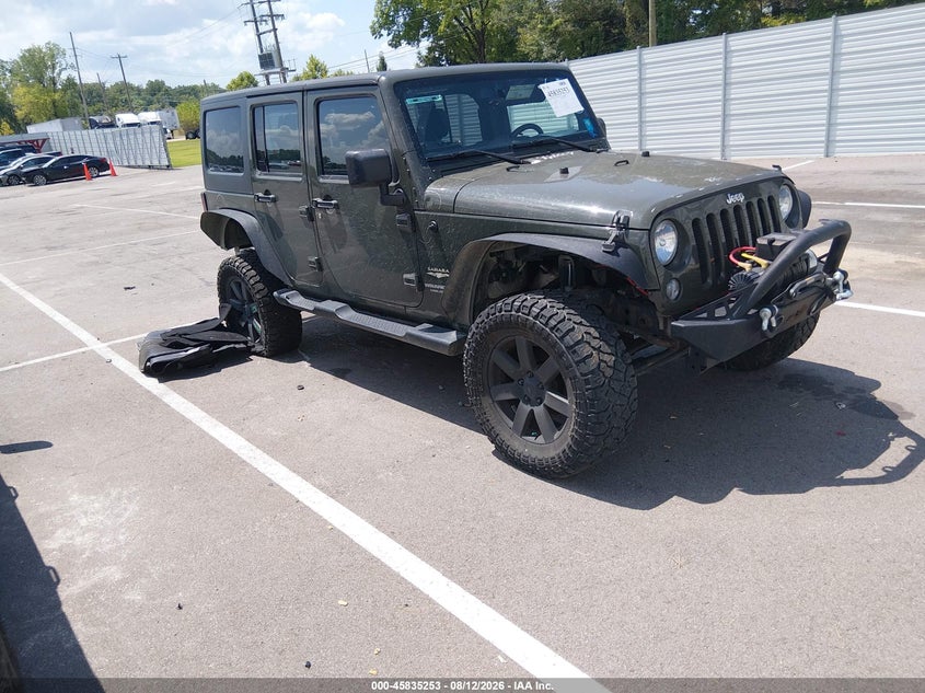 2015 Jeep Wrangler / VIN 1C4BJWEG9FL774995 — IAAI salvage auction photo