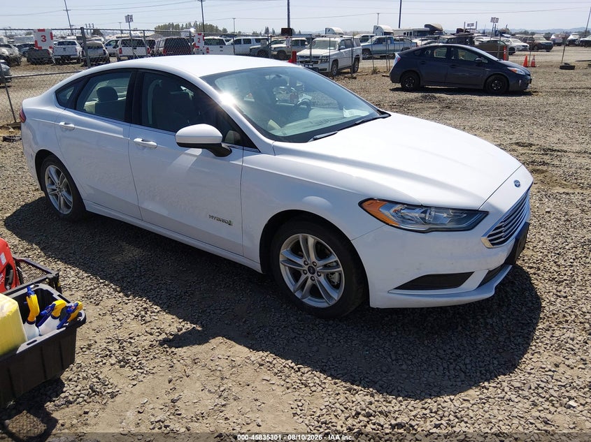 2018 Ford Fusion VIN 3FA6P0UU8JR243596 — IAAI salvage auction photo
