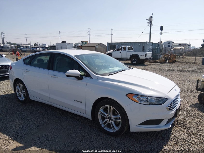 2018 Ford Fusion VIN 3FA6P0UU9JR243610 — IAAI salvage auction photo