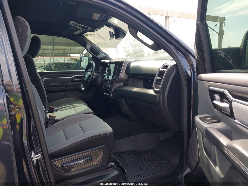 2021 Ram 1500 VIN 1C6RREFGXMN608266 IAAI salvage auction — RIGHT FRONT, Salvage Title, sold $9,175 on 2026-09-08 (photo 5)