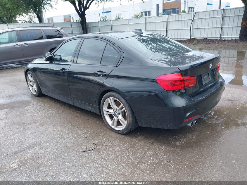 2016 BMW 3er VIN WBA8E9G54GNT46007 IAAI salvage auction — ELECTRICAL, Salvage Title, sold $1,150 on 2026-08-21 (photo 3)