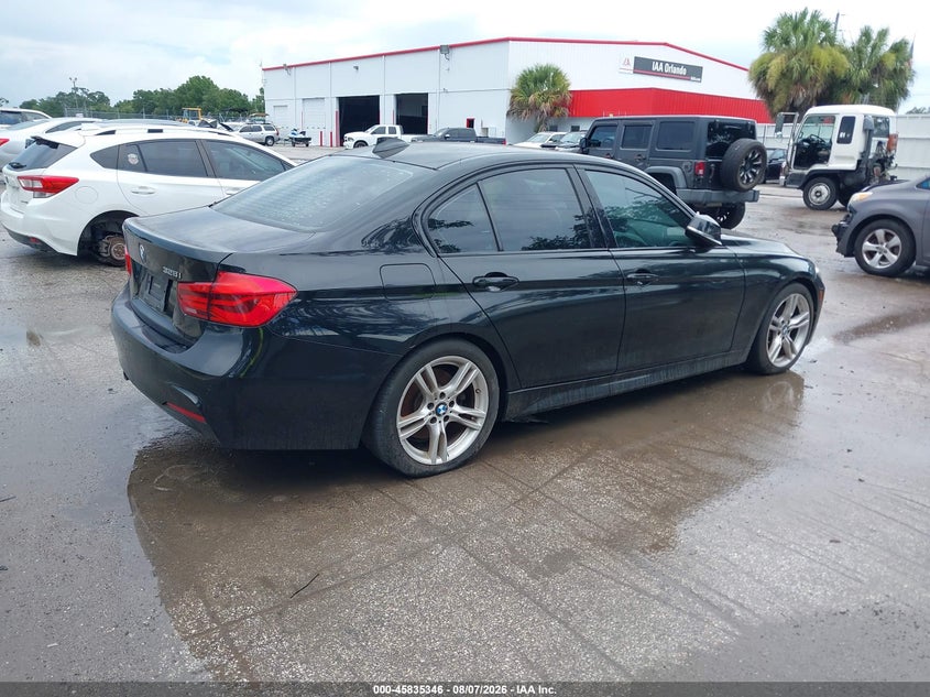 2016 BMW 3er VIN WBA8E9G54GNT46007 IAAI salvage auction — ELECTRICAL, Salvage Title, sold $1,150 on 2026-08-21 (photo 4)