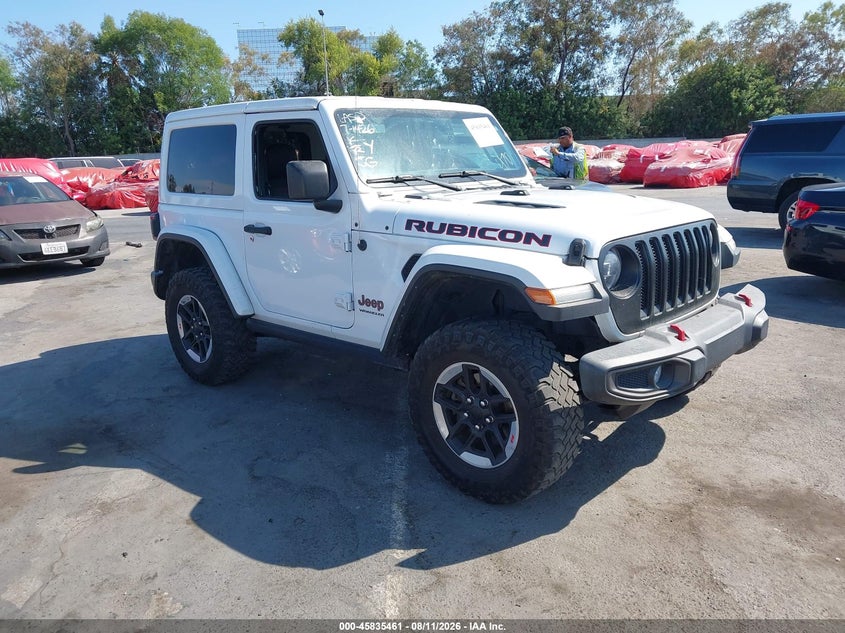 2022 Jeep Wrangler / VIN 1C4HJXCN5NW224840 — IAAI salvage auction photo