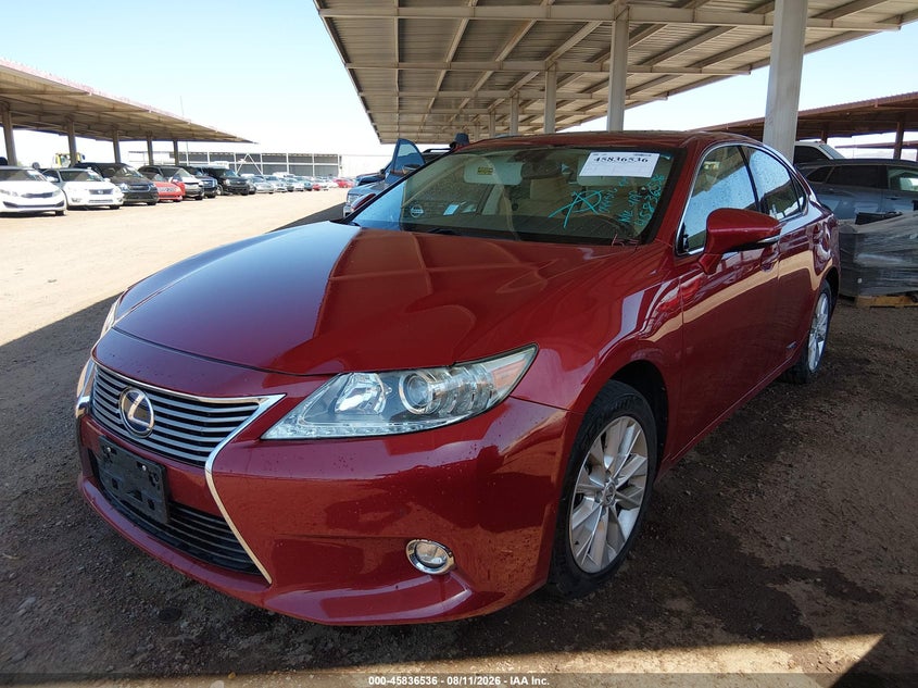 2014 Lexus Es 300h VIN JTHBW1GG8E2044516 IAAI salvage auction — NORMAL WEAR, Clear (Arizona), sold $8,200 on 2026-09-22 (photo 2)