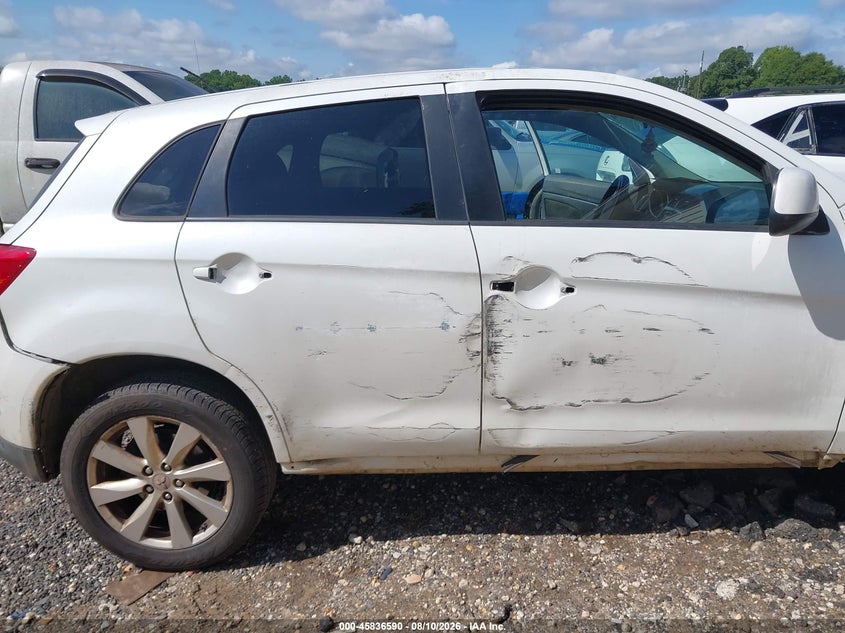 2014 Mitsubishi Outlander VIN 4A4AP3AU3EE032737 IAAI salvage auction — NORMAL WEAR, Repossession Paperwork (South Carolina), sold $450 on 2026-09-07 (photo 6)