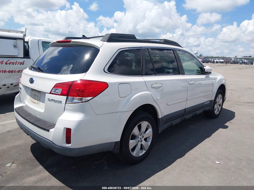 2012 Subaru Outback VIN 4S4BRCKC0C3296885 IAAI salvage auction — NORMAL WEAR, Clear (North Carolina), sold $1,125 on 2026-09-02 (photo 4)