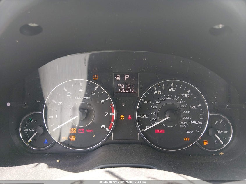 2012 Subaru Outback VIN 4S4BRCKC0C3296885 IAAI salvage auction — NORMAL WEAR, Clear (North Carolina), sold $1,125 on 2026-09-02 (photo 7)