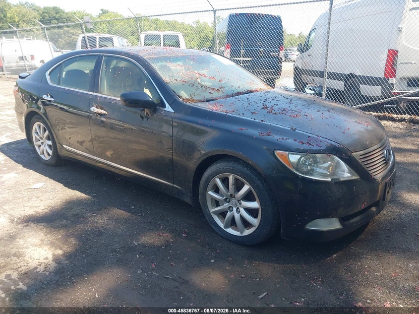 2008 Lexus Ls 460 VIN JTHBL46F885077845 IAAI salvage auction — NORMAL WEAR, Clear (Maryland), sold $1,325 on 2026-09-06 (photo 1)