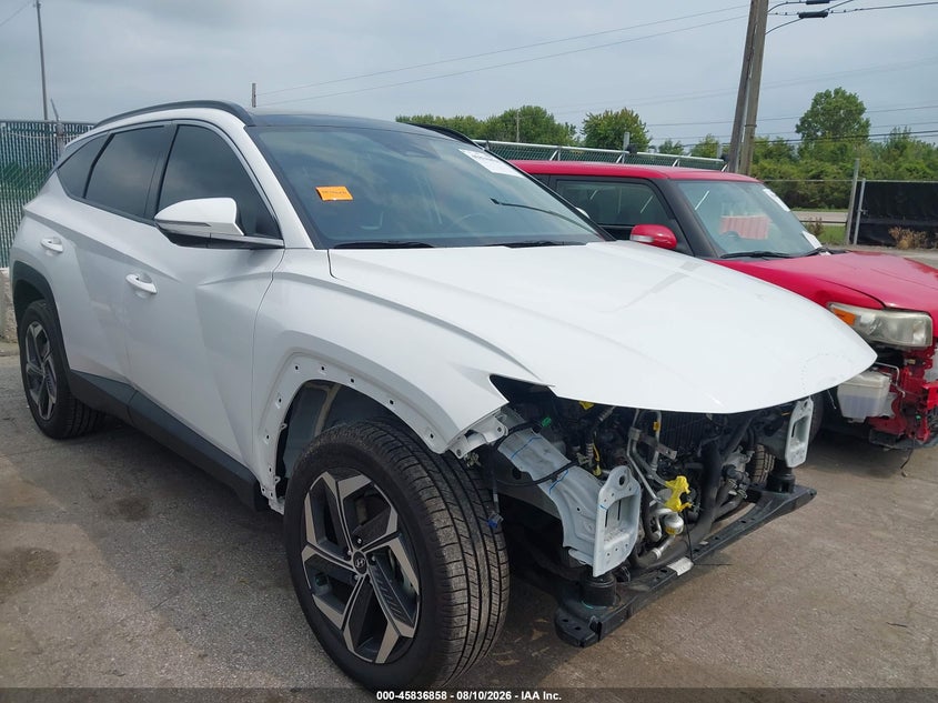 2023 Hyundai Tucson VIN 5NMJECAE8PH235919 — IAAI salvage auction photo