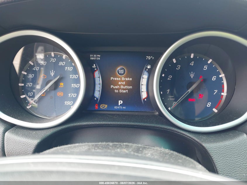 2015 Maserati Ghibli VIN ZAM57XSA9F1154267 IAAI salvage auction — RIGHT FRONT, Salvage Title, sold $2,650 on 2026-09-15 (photo 7)