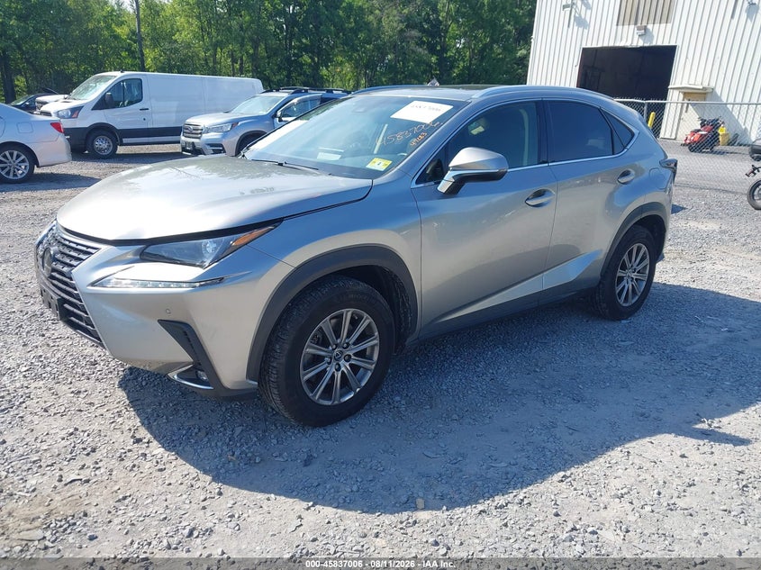 2019 Lexus Nx 300 VIN JTJBARBZ1K2211315 IAAI salvage auction — RIGHT FRONT, Mv-907A (New York), sold $10,450 on 2026-08-18 (photo 2)