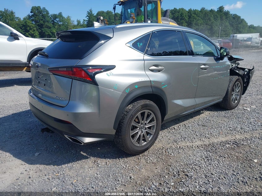 2019 Lexus Nx 300 VIN JTJBARBZ1K2211315 IAAI salvage auction — RIGHT FRONT, Mv-907A (New York), sold $10,450 on 2026-08-18 (photo 4)