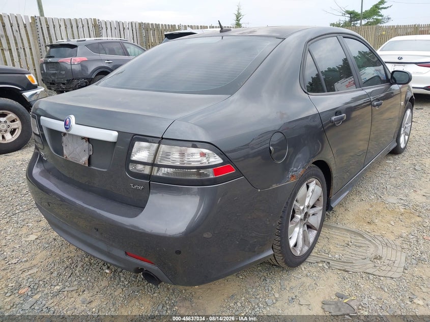 2011 Saab 9-3 VIN YS3FC4CY3B1302639 IAAI salvage auction — UNDERCARRIAGE, Clear (Virginia), sold $250 on 2026-09-21 (photo 4)