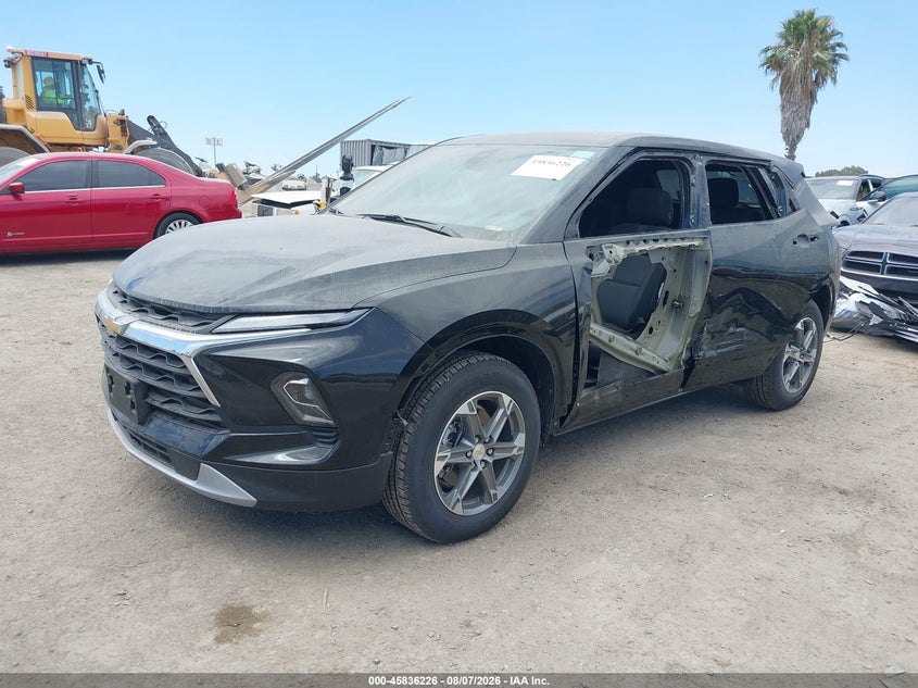 2026 Chevrolet Blazer VIN 3GNKBCR42TS155504 IAAI salvage auction — LEFT SIDE, Salvage Title, sold $2,550 on 2026-09-09 (photo 2)