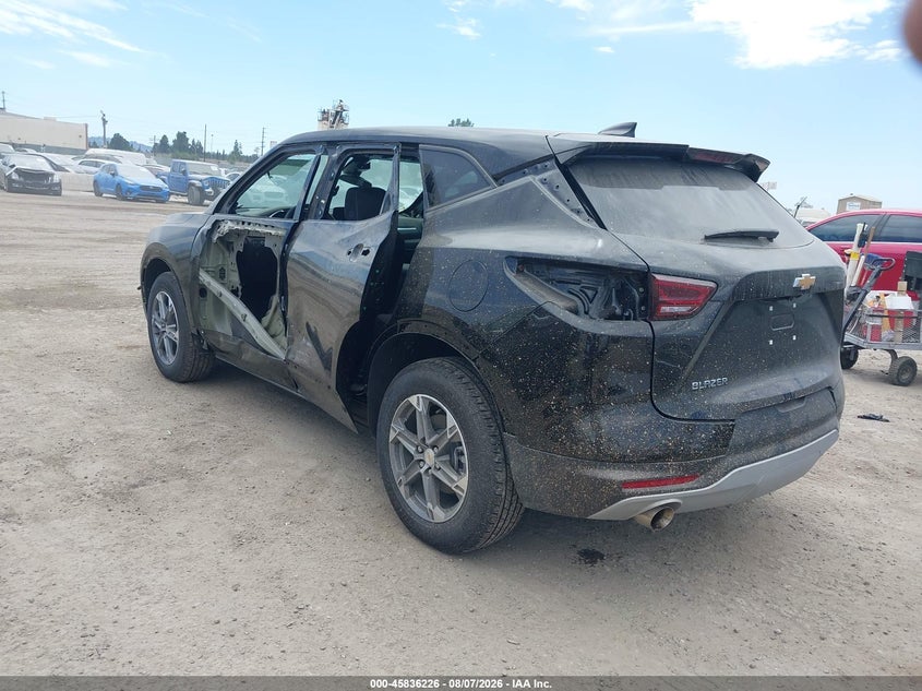 2026 Chevrolet Blazer VIN 3GNKBCR42TS155504 IAAI salvage auction — LEFT SIDE, Salvage Title, sold $2,550 on 2026-09-09 (photo 3)