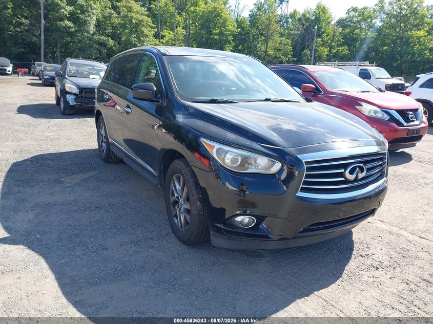 2015 Infiniti Qx60 VIN 5N1AL0MM2FC514976 IAAI salvage auction — NORMAL WEAR, Clear (Maryland), sold $1,225 on 2026-09-07 (photo 1)