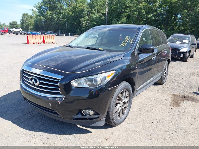 2015 Infiniti Qx60 VIN 5N1AL0MM2FC514976 IAAI salvage auction — NORMAL WEAR, Clear (Maryland), sold $1,225 on 2026-09-07 (photo 2)