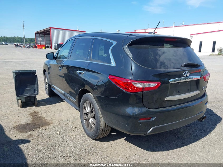 2015 Infiniti Qx60 VIN 5N1AL0MM2FC514976 IAAI salvage auction — NORMAL WEAR, Clear (Maryland), sold $1,225 on 2026-09-07 (photo 3)
