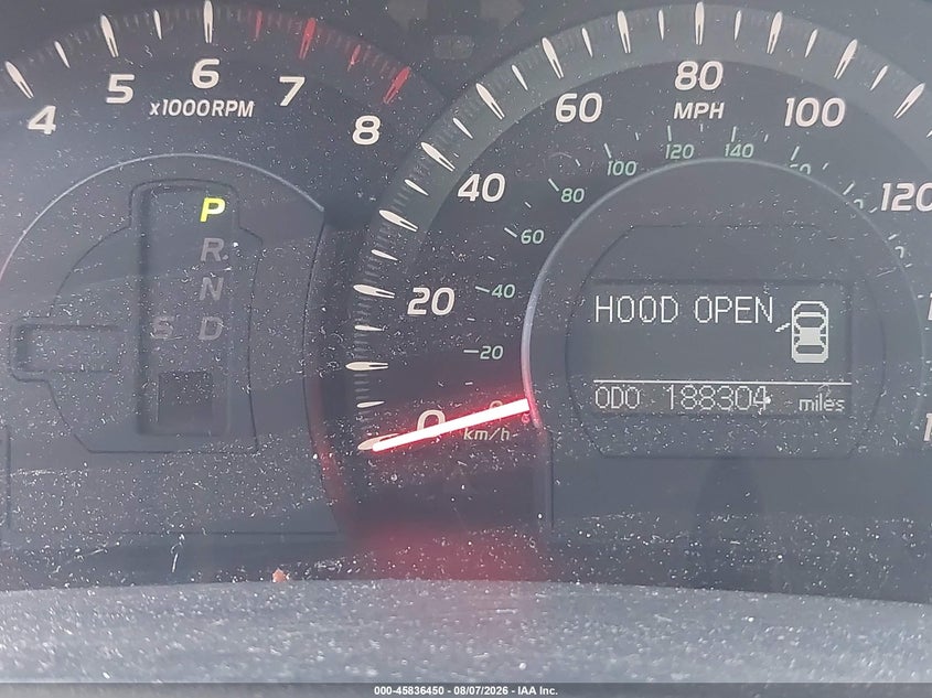 2008 Toyota Camry VIN 4T1BK46KX8U573877 IAAI salvage auction — NORMAL WEAR, Clear - Dealer Only (California), sold $650 on 2026-08-20 (photo 7)