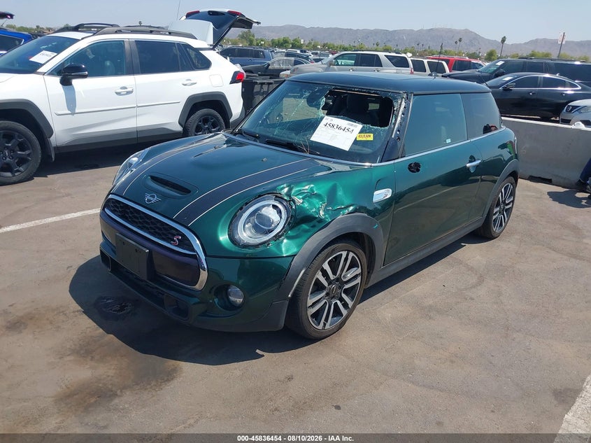 2019 Mini Hard top VIN WMWXP7C59K2A52311 IAAI salvage auction — LEFT FRONT, Salvage (Arizona), sold $4,100 on 2026-08-16 (photo 2)