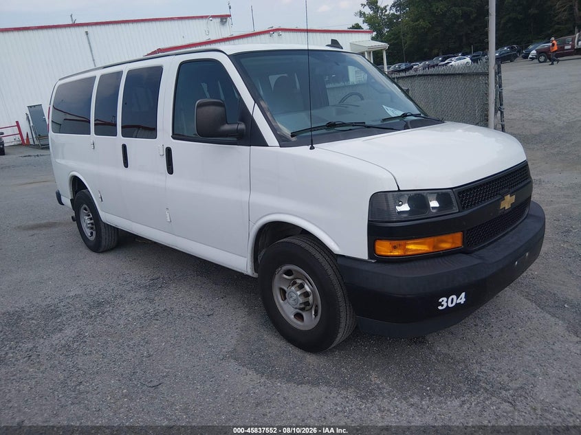 2019 Chevrolet Express 2500 VIN 1GAWGEFG3K1326419 IAAI salvage auction — NORMAL WEAR, SF97 (Maryland), sold $16,400 on 2026-09-08 (photo 1)