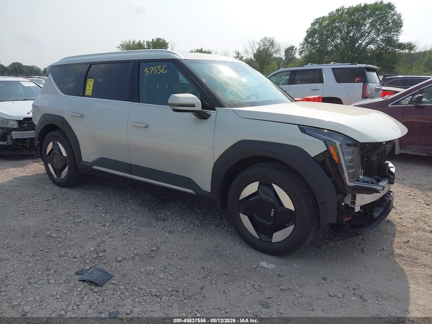 2026 Kia Ev9 VIN 5XYAFFS57TG017939 IAAI salvage auction — ALL OVER, Salvage Title, sold $13,200 on 2026-09-03 (photo 1)