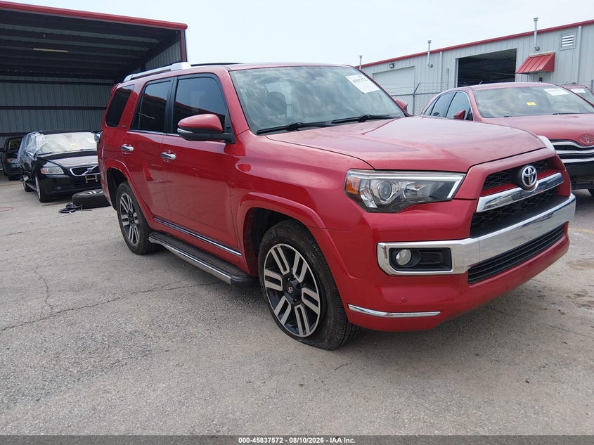 2015 Toyota 4runner VIN JTEBU5JR9F5216217 — IAAI salvage auction photo