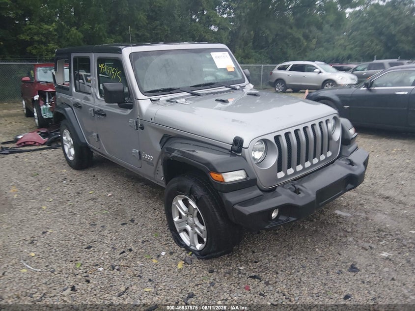2019 Jeep Wrangler / VIN 1C4HJXDN5KW652174 — IAAI salvage auction photo