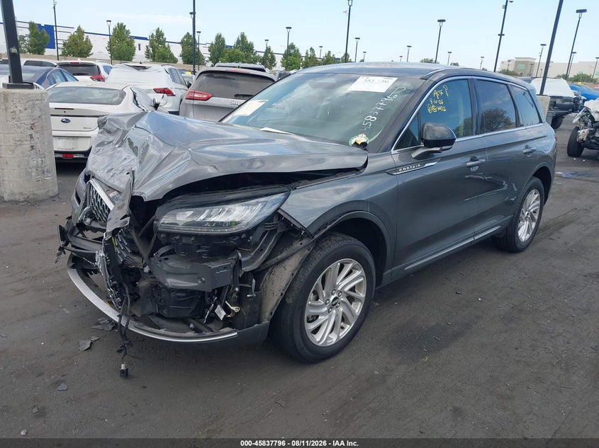 2023 Lincoln Corsair VIN 5LMCJ1CA9PUL04959 IAAI salvage auction — FRONT END, Salvage Title, sold $2,100 on 2026-09-04 (photo 2)