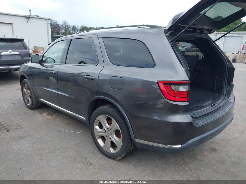 2014 Dodge Durango VIN 1C4RDJDG6EC598383 IAAI salvage auction — SIDE, Mv-907A (New York), sold $2,225 on 2026-09-01 (photo 3)