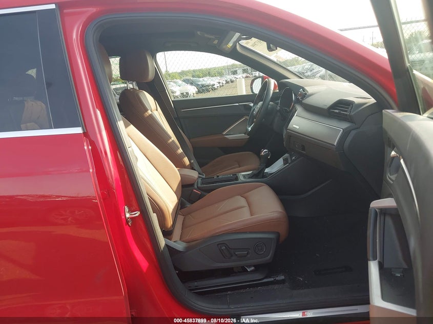 2020 Audi Q3 VIN WA1EECF31L1007915 IAAI salvage auction — FRONT END, Salvage (New Jersey), sold $8,000 on 2026-09-09 (photo 5)