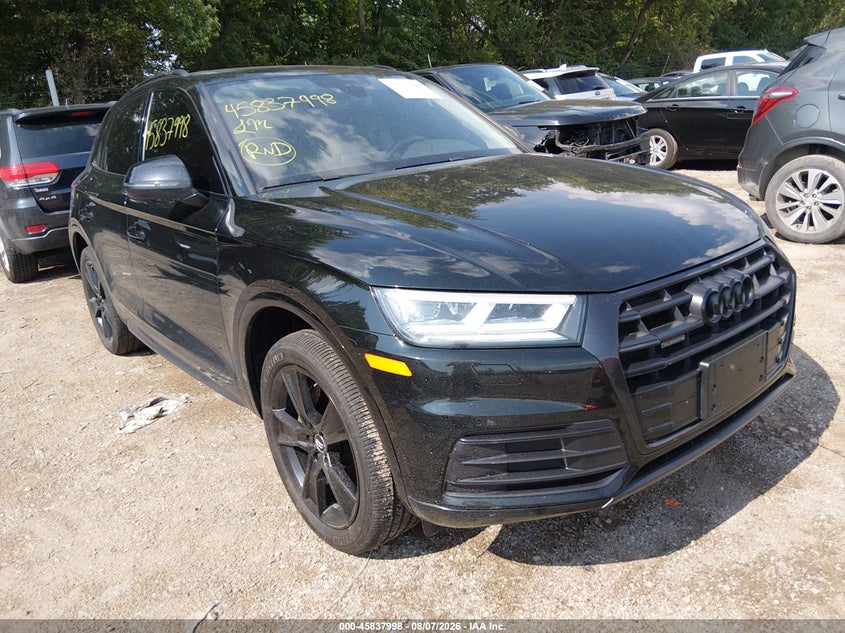 2019 Audi Q5 VIN WA1BNAFY3K2035291 — IAAI salvage auction photo
