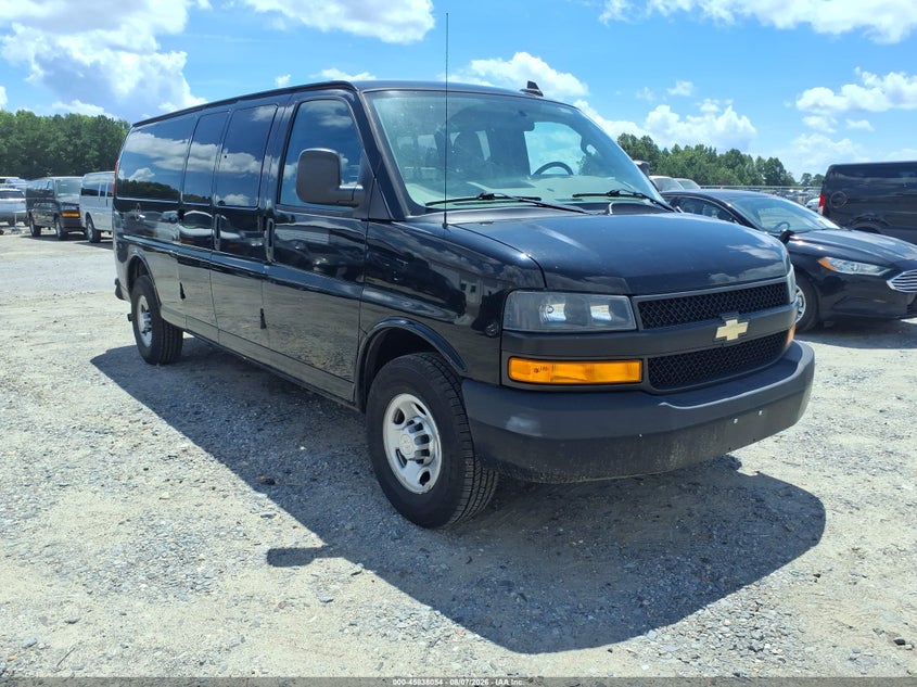 2019 Chevrolet Express 3500 VIN 1GAZGNFG9K1274601 — IAAI salvage auction photo