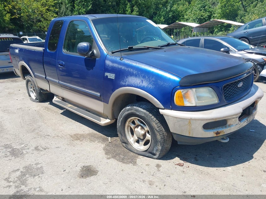 1997 Ford F-150 VIN 1FTDX18W3VNC30055 IAAI salvage auction — NORMAL WEAR, Clear (Maryland), sold $575 on 2026-08-15 (photo 1)