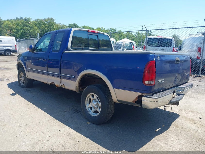 1997 Ford F-150 VIN 1FTDX18W3VNC30055 IAAI salvage auction — NORMAL WEAR, Clear (Maryland), sold $575 on 2026-08-15 (photo 3)