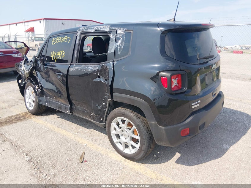 2023 Jeep Renegade VIN ZACNJDB12PPP28503 IAAI salvage auction — LEFT SIDE, Clear (Colorado), sold $1,300 on 2026-08-20 (photo 3)