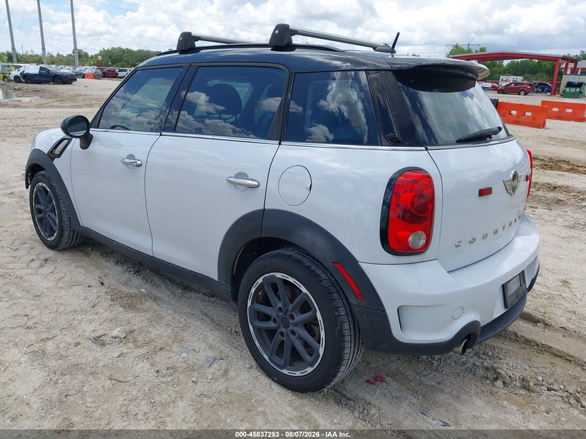 2015 Mini Countryman VIN WMWZC3C54FWP53119 IAAI salvage auction — NORMAL WEAR, Clear (Florida), sold $1,650 on 2026-08-18 (photo 3)