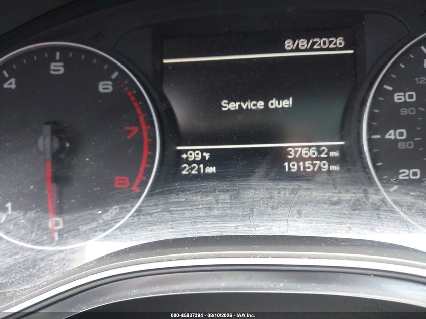 2014 Audi A6 VIN WAUFFAFC1EN052664 IAAI salvage auction — NORMAL WEAR, Clear (South Carolina), sold $1,100 on 2026-09-10 (photo 7)