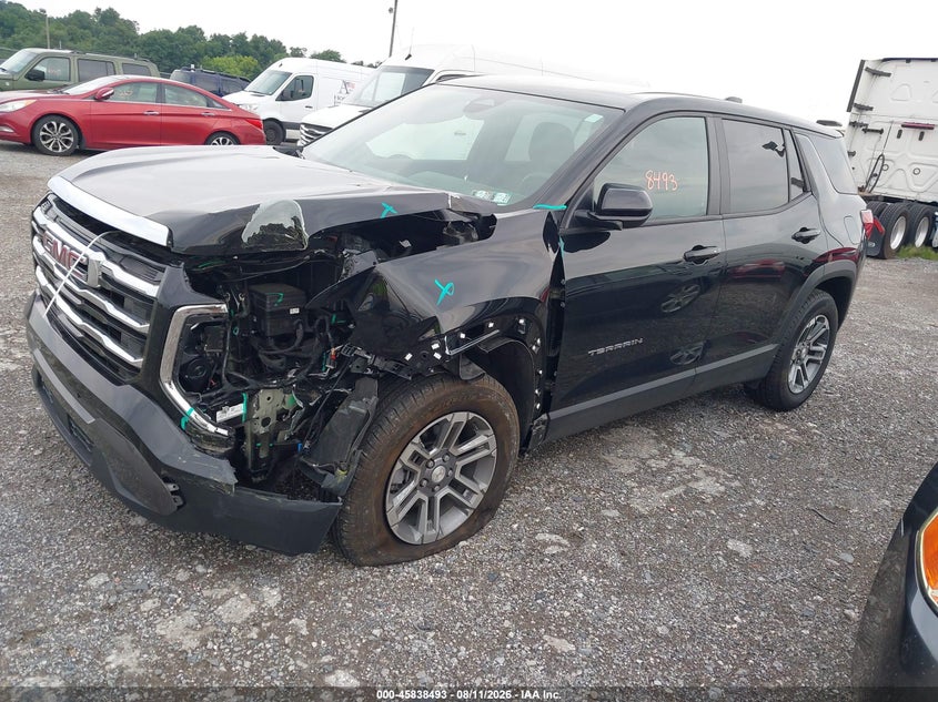2025 Gmc Terrain VIN 3GKALUEG6SL249017 IAAI salvage auction — LEFT FRONT, Salvage (Pennsylvania), sold $8,800 on 2026-08-22 (photo 2)