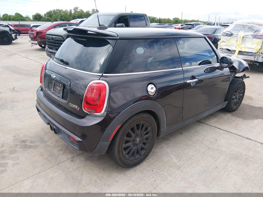2015 Mini Hard top VIN WMWXP7C53F2A34151 IAAI salvage auction — FRONT END, Salvage (Texas), sold $1,225 on 2026-08-29 (photo 4)