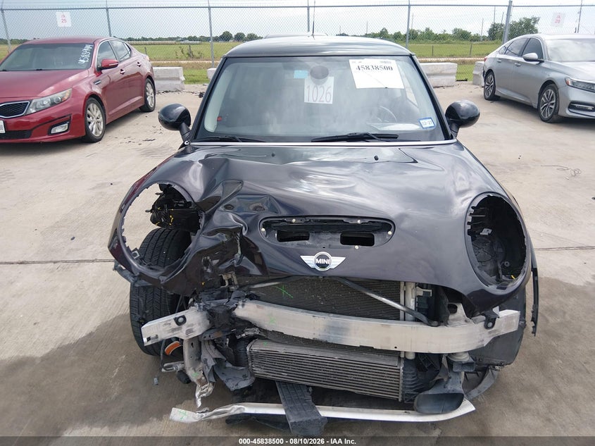 2015 Mini Hard top VIN WMWXP7C53F2A34151 IAAI salvage auction — FRONT END, Salvage (Texas), sold $1,225 on 2026-08-29 (photo 6)