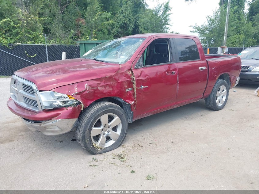 2012 Ram 1500 VIN 1C6RD7LT6CS349190 IAAI salvage auction — ALL OVER, Salvage (Kansas), sold $1,425 on 2026-09-09 (photo 2)