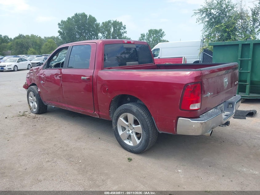 2012 Ram 1500 VIN 1C6RD7LT6CS349190 IAAI salvage auction — ALL OVER, Salvage (Kansas), sold $1,425 on 2026-09-09 (photo 3)